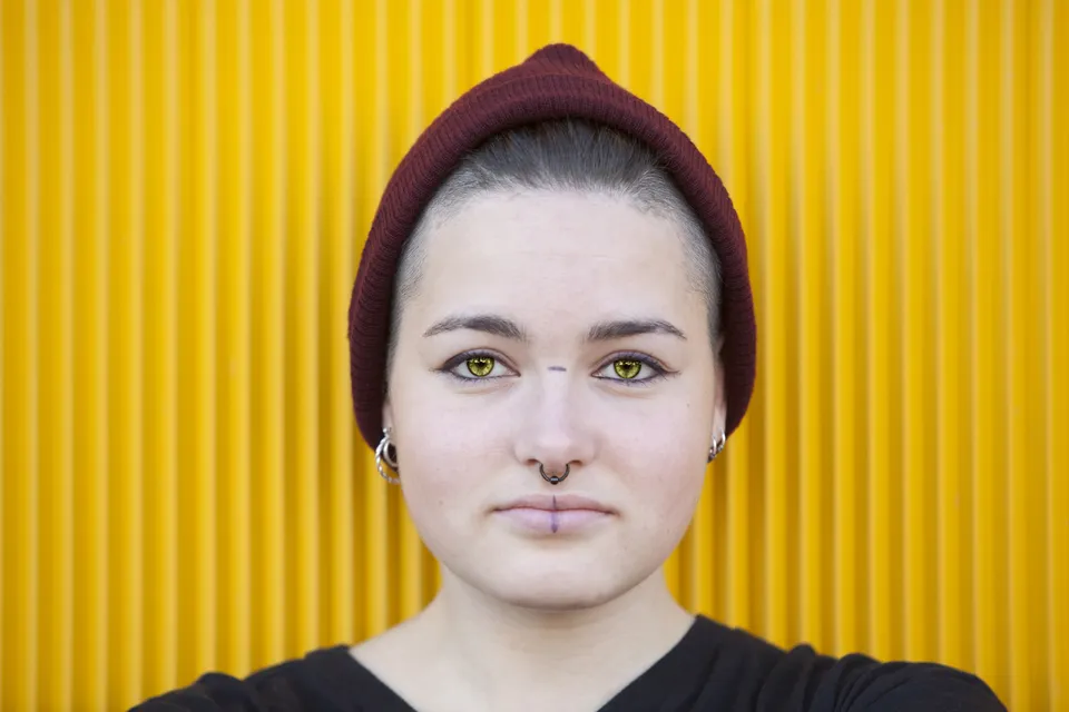 hágæða andlitsmynd